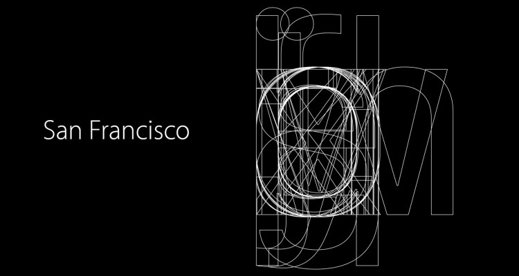 Apple iOS 9 ile birlikte yeni font San Francisco’yu kullanmaya başladı